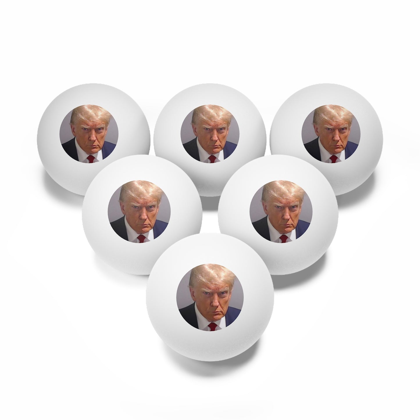 Mugshot Ping Pong Balls
