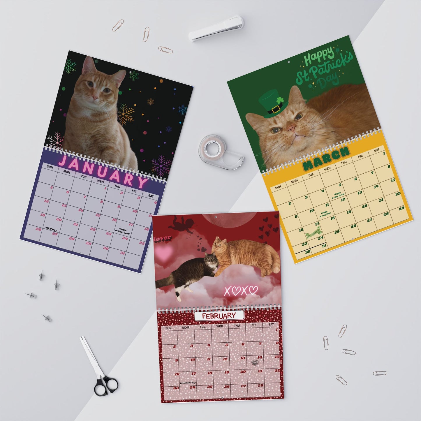 Wall Calendars (Blank)