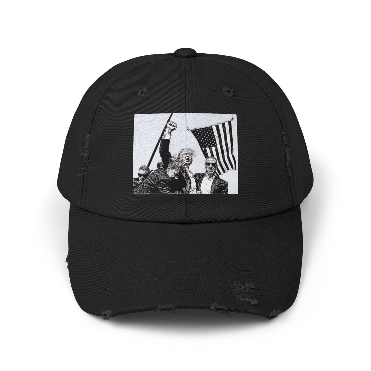 Patriotic History Distressed Hat
