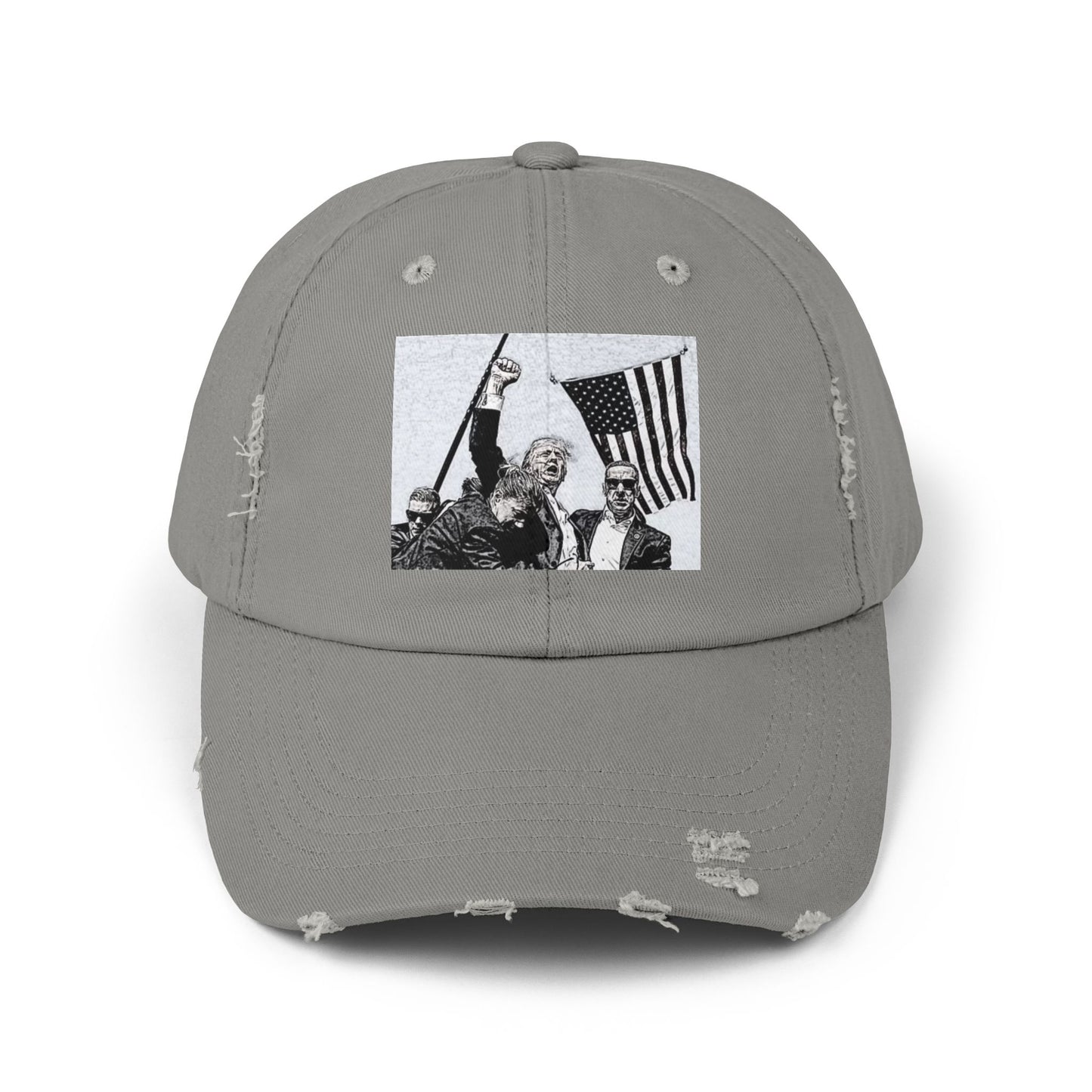 Patriotic History Distressed Hat