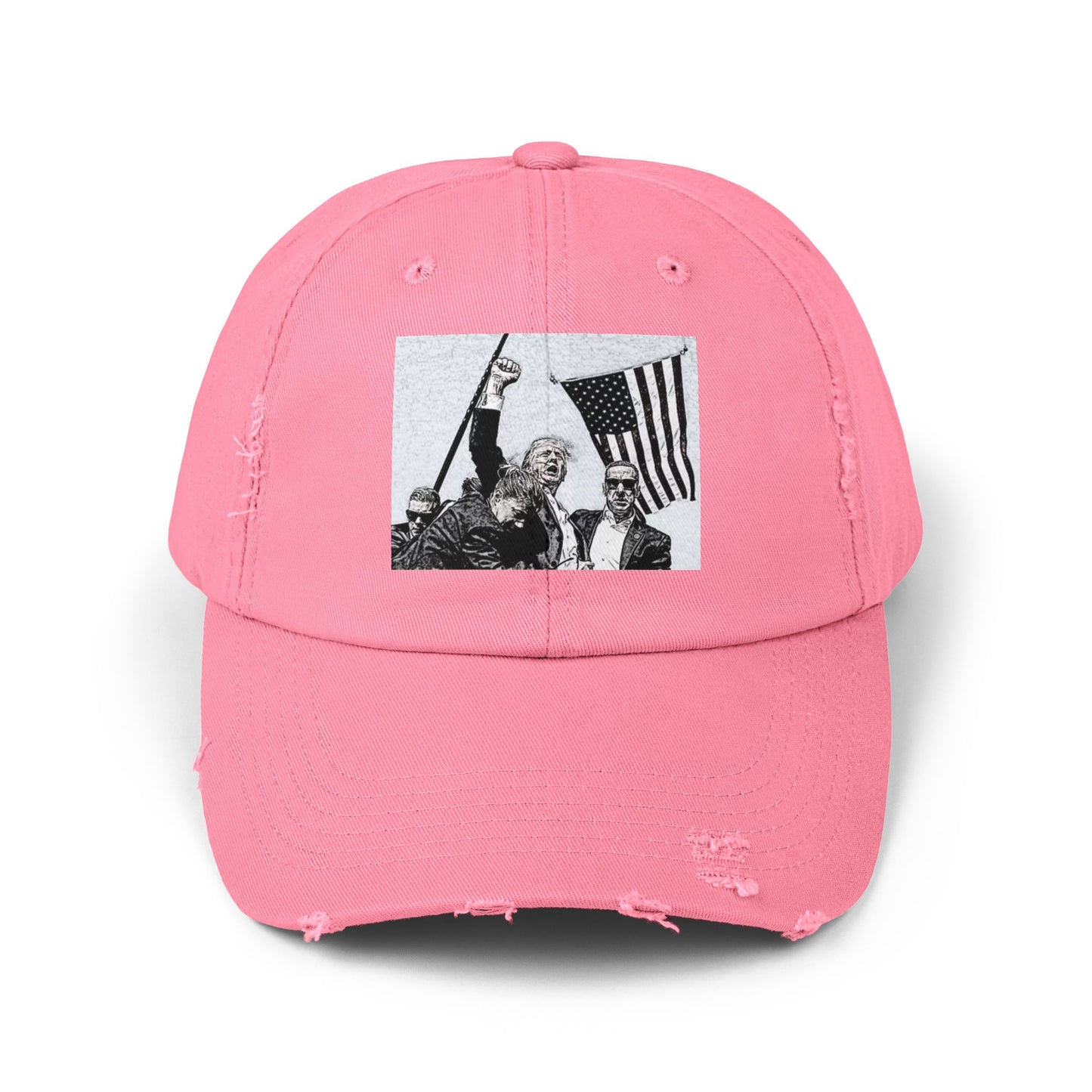 Patriotic History Distressed Hat