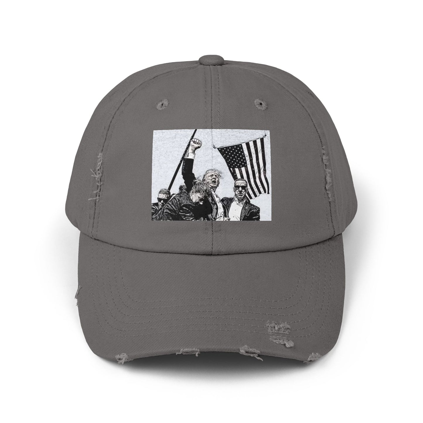 Patriotic History Distressed Hat