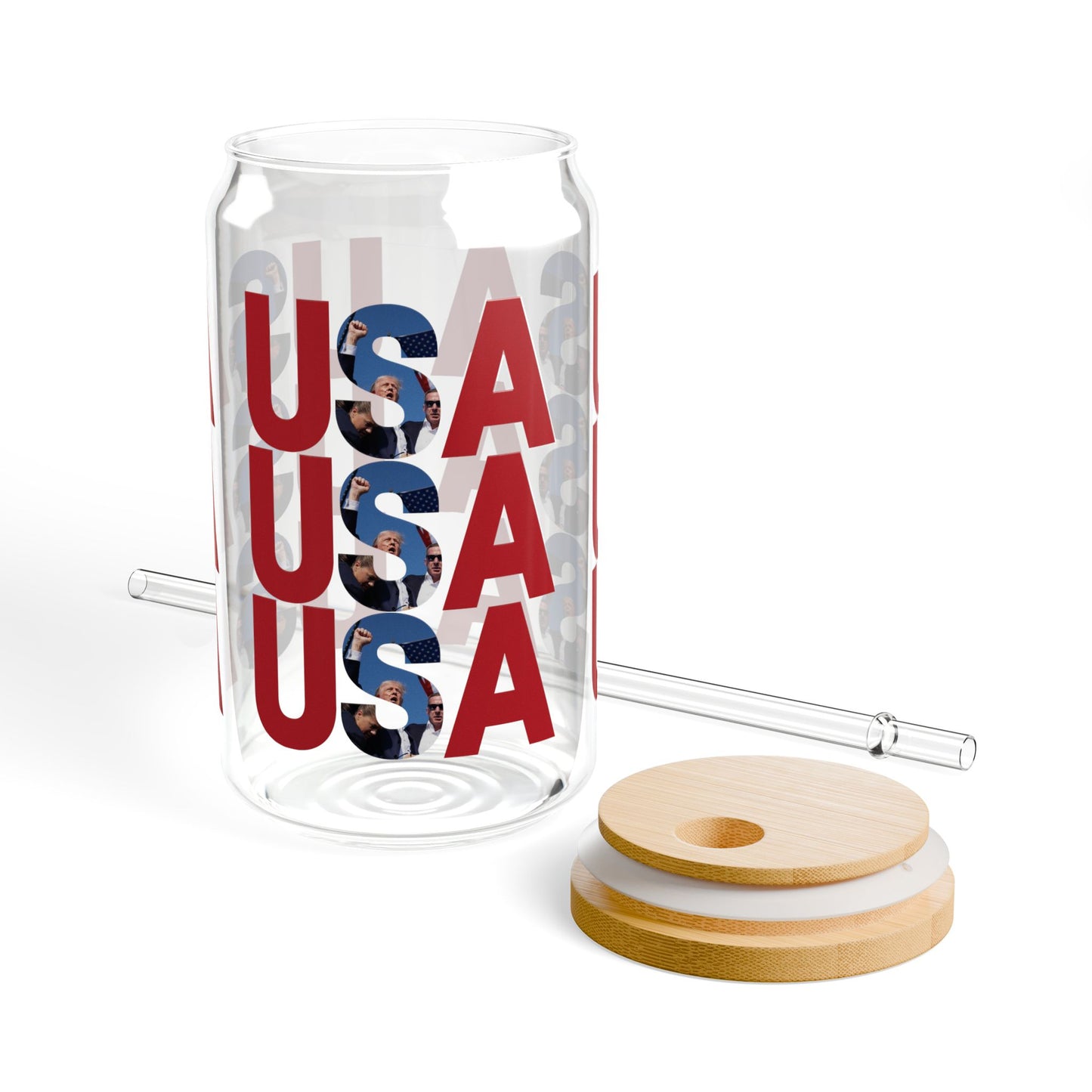 USA Glass Cup